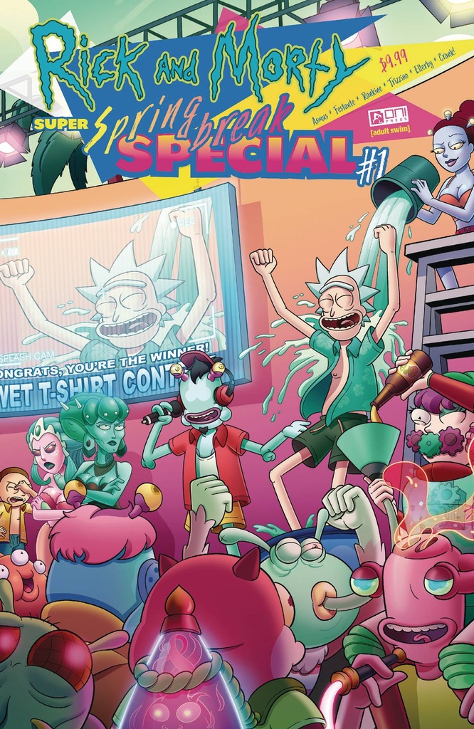 Rick and Morty: Super Spring Break Special #1 (Cover B Susan Blake)