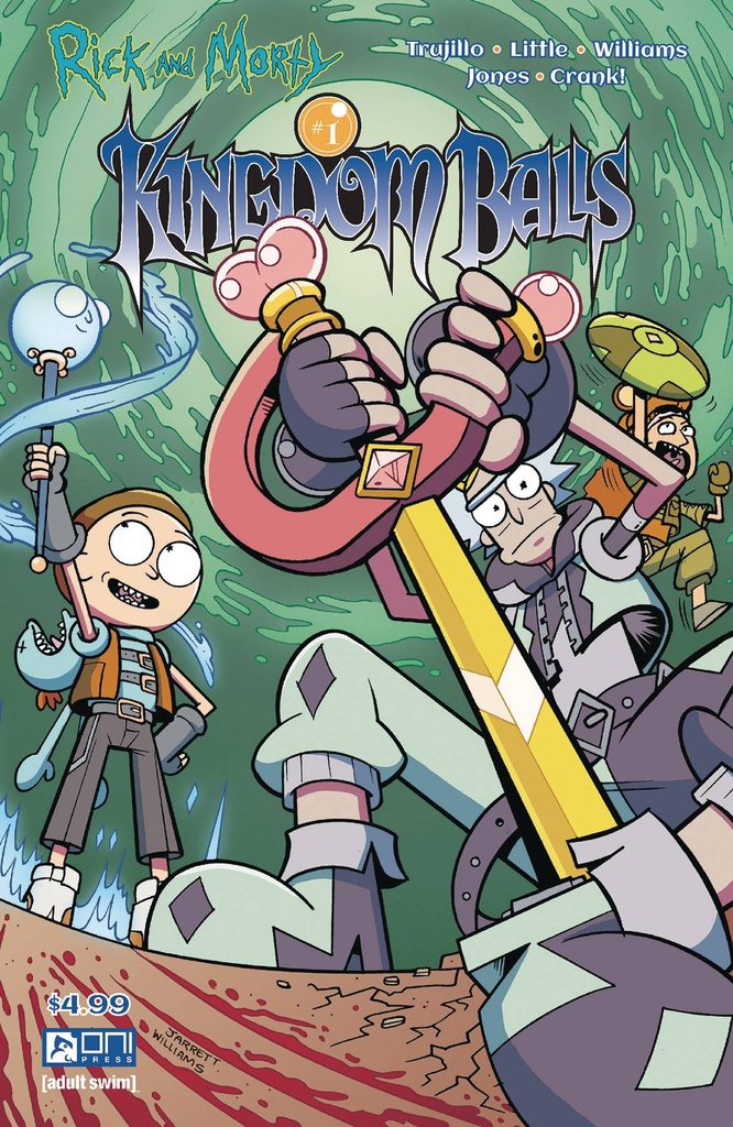 Rick and Morty: Kingdom Balls #1 (Cover A Jarrett Williams & Hank Jones)