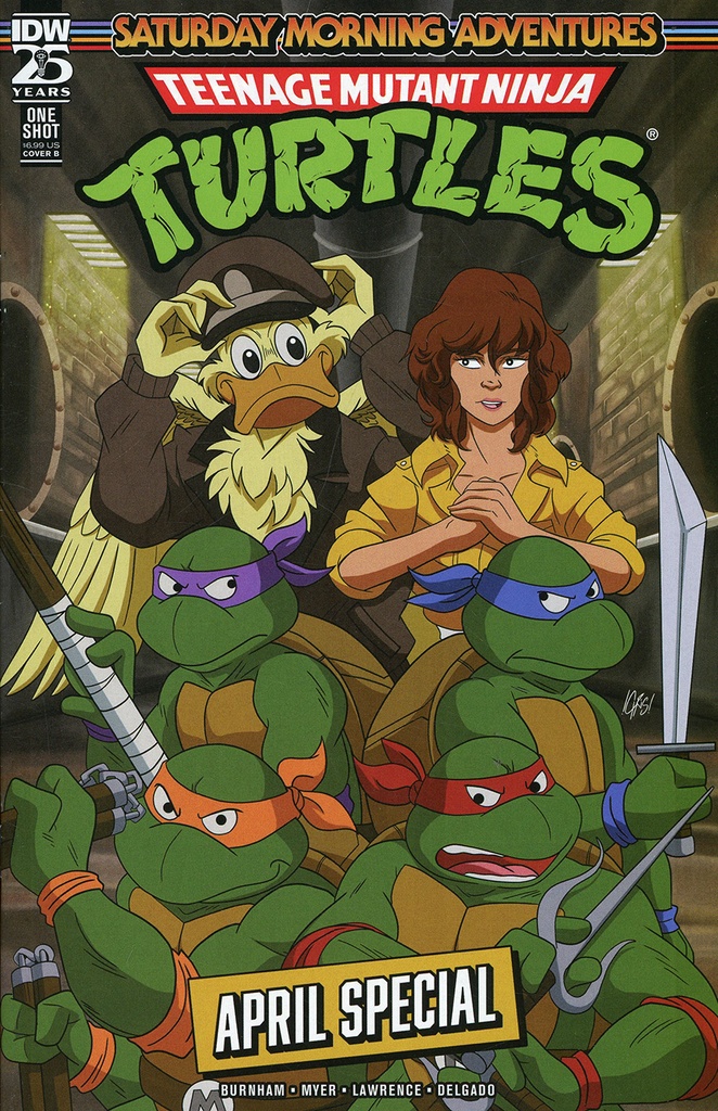 TMNT: Saturday Morning Adventures - April Special #1 (Cover B Chris Jones)