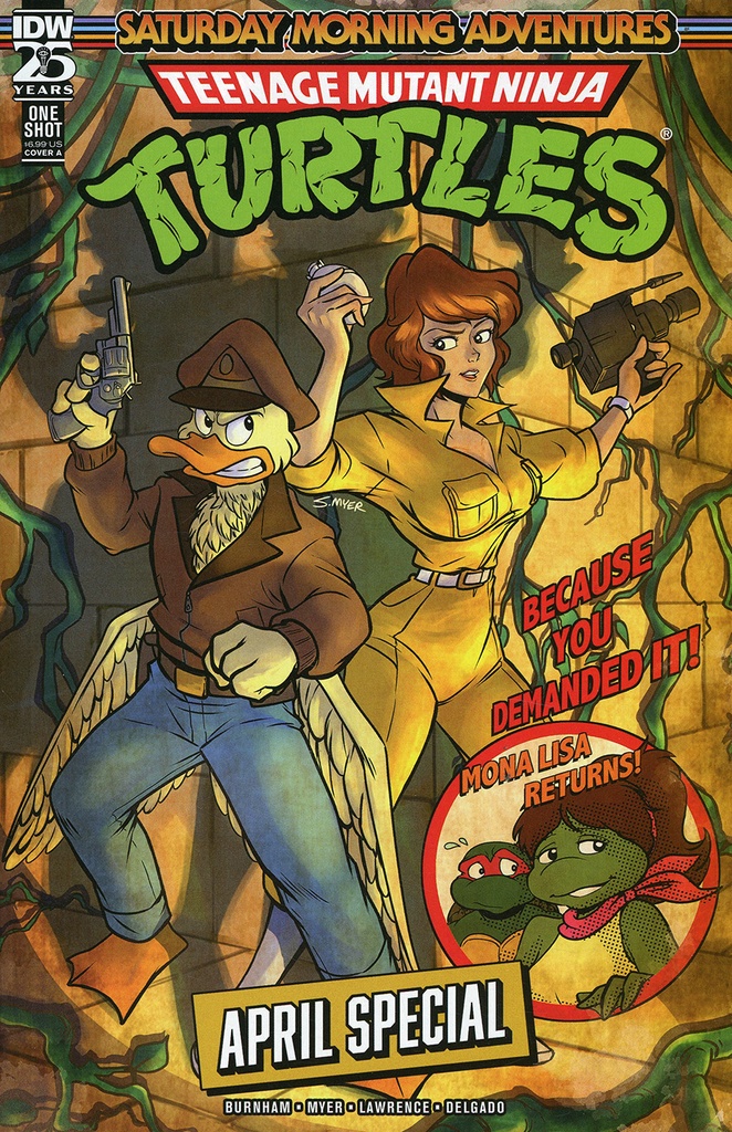 TMNT: Saturday Morning Adventures - April Special #1 (Cover A Sarah Myer)