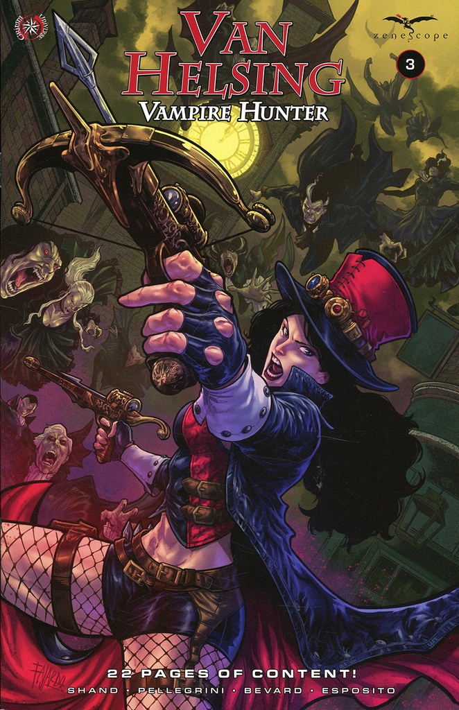 Van Helsing: Vampire Hunter #3 of 3 (Cover B Guillermo Fajardo)