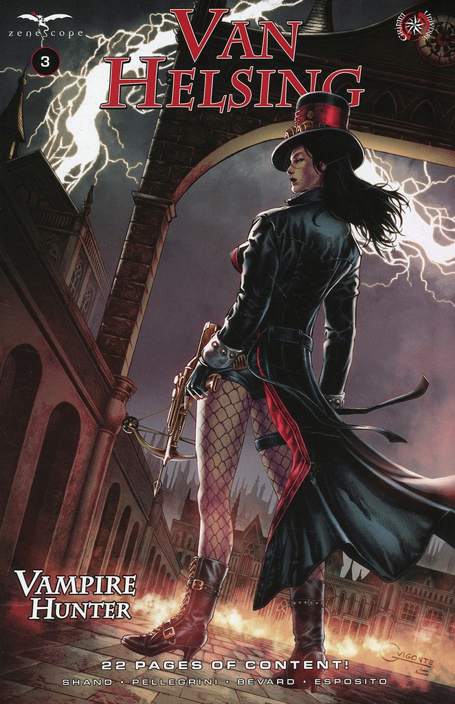 Van Helsing: Vampire Hunter #3 of 3 (Cover A Geebo Vigonte)