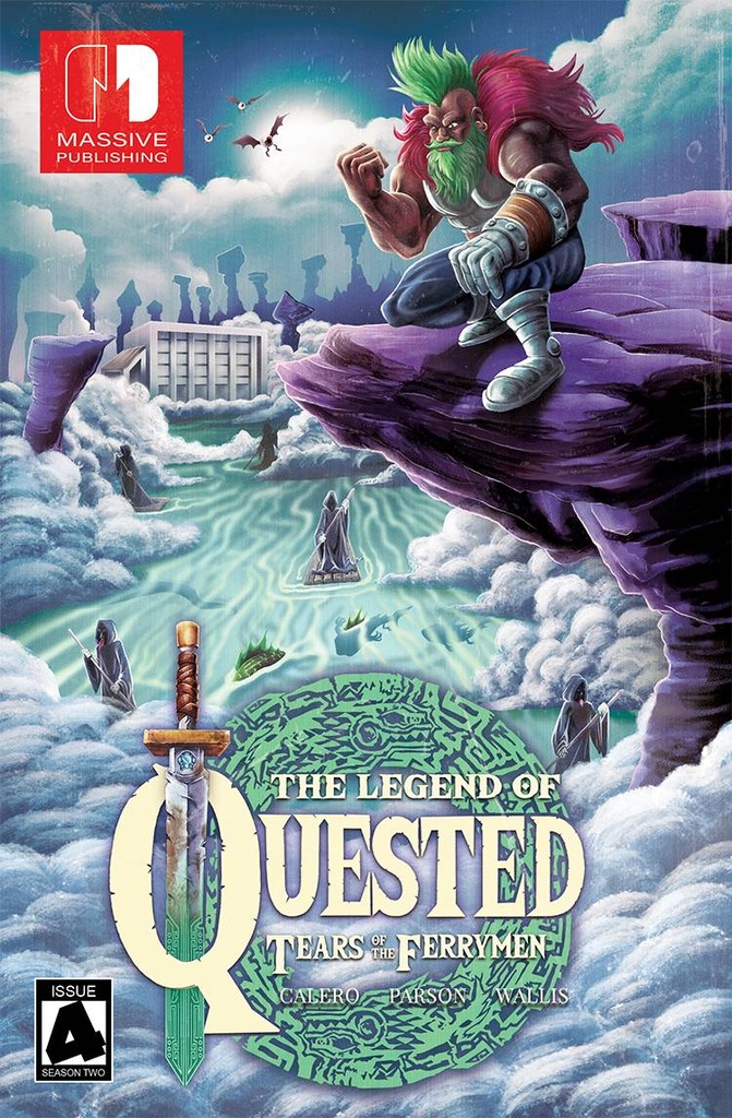 Quested Season 2 #4 (Cover C Trevor Richardson Video Game Homage Variant)