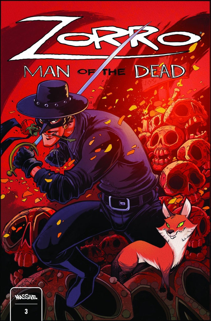 Zorro: Man of the Dead #3 of 4 (Cover C Jon Sommariva)