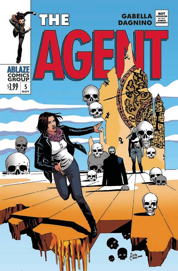 The Agent #5 (Cover C Fritz Casas Shield Homage Variant)