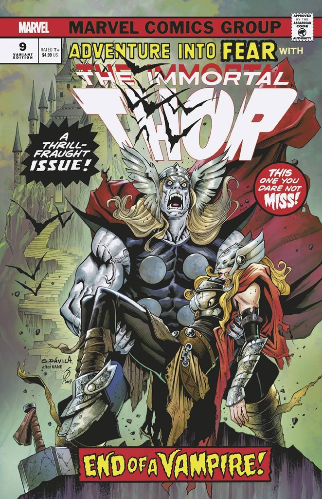 Immortal Thor #9 (Sergio Davila Vampire Variant)