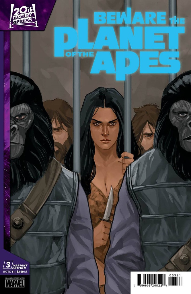 Beware the Planet of the Apes #3 (Phil Noto Variant)