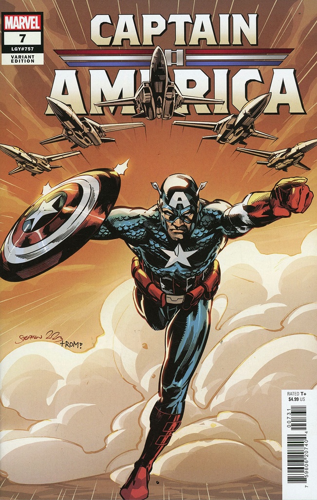 Captain America #7 (Stephen Mooney Variant)