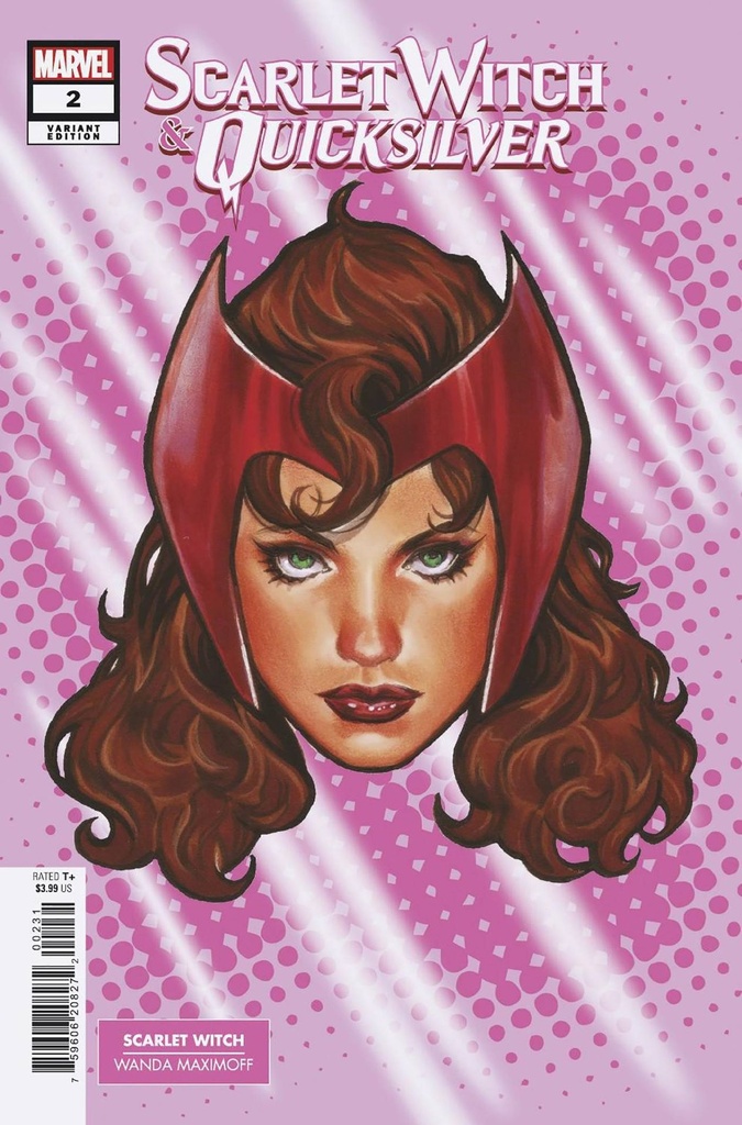 Scarlet Witch & Quicksilver #2 (Mark Brooks Headshot Variant)