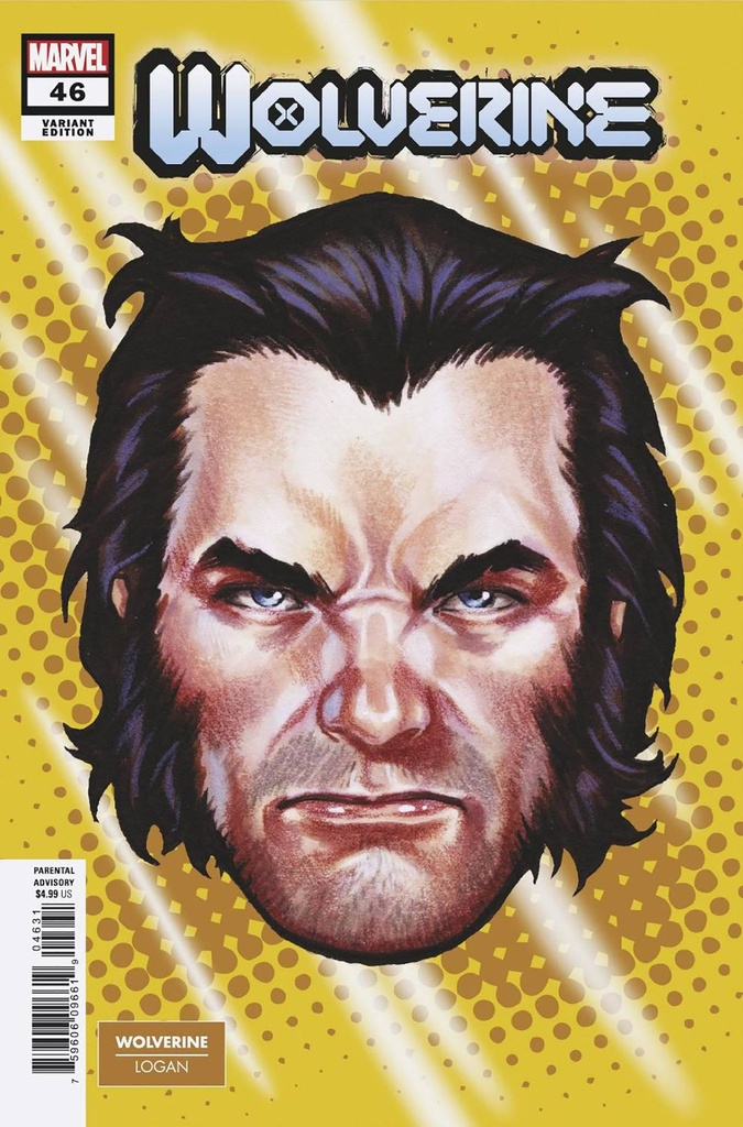 Wolverine #46 (Mark Brooks Headshot Variant)