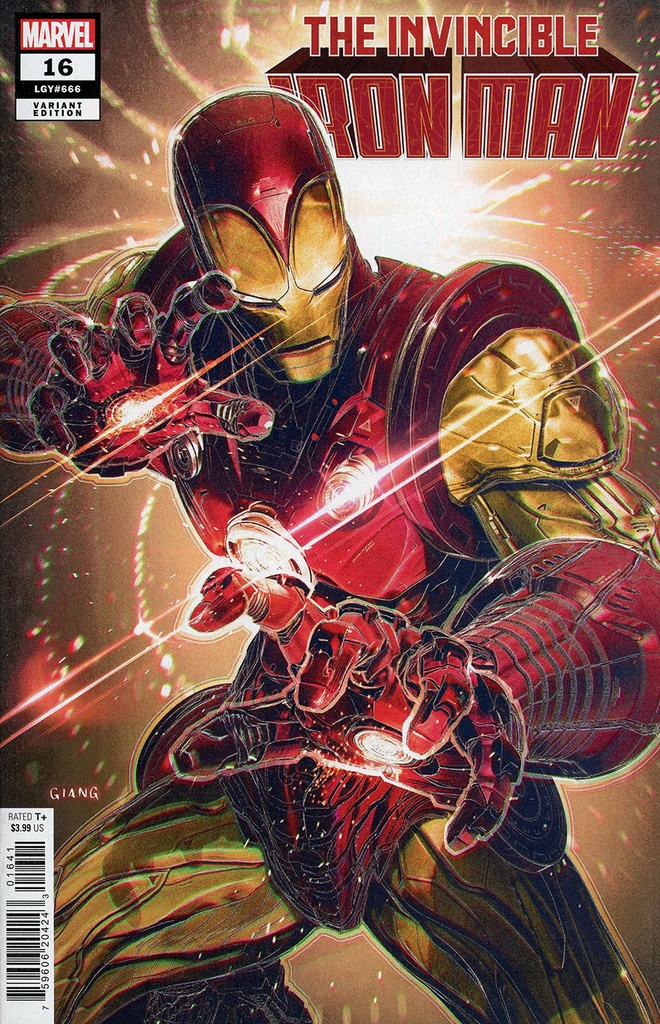 Invincible Iron Man #16 (John Giang Variant)