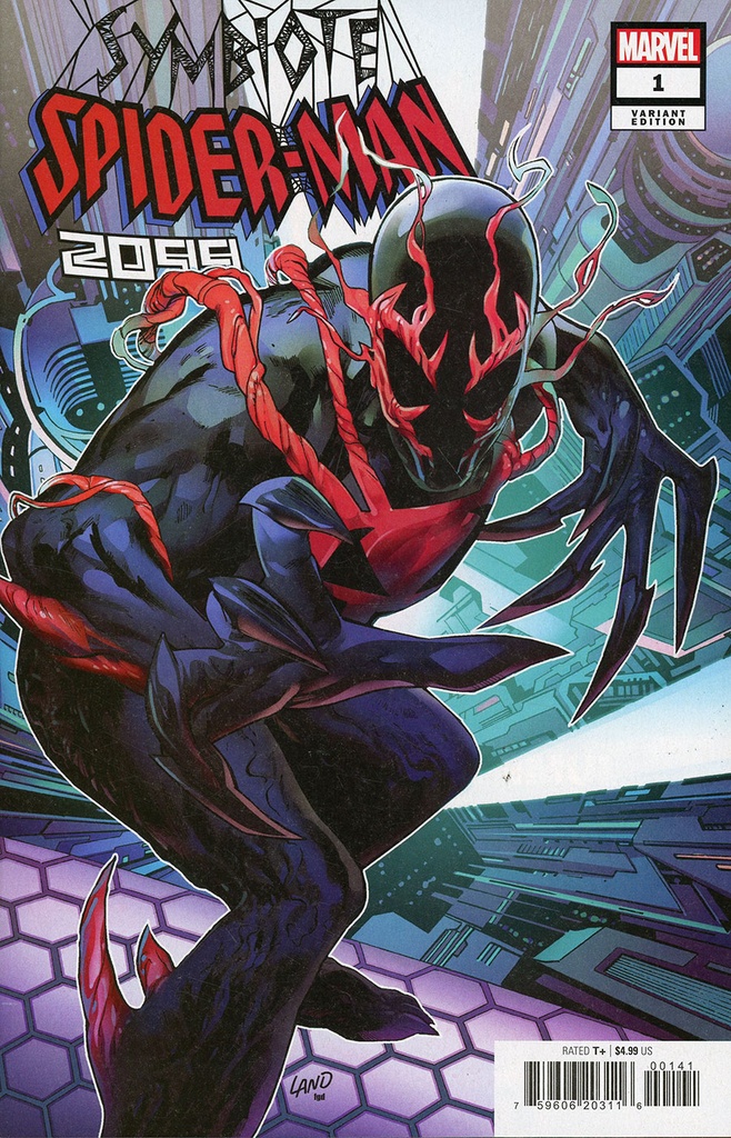 Symbiote Spider-Man 2099 #1 of 5 (Greg Land Variant)