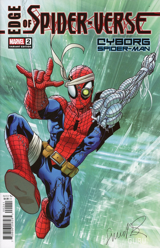 Edge of Spider-Verse #2 (Salvador Larroca Cyborg Spider-Man Variant)