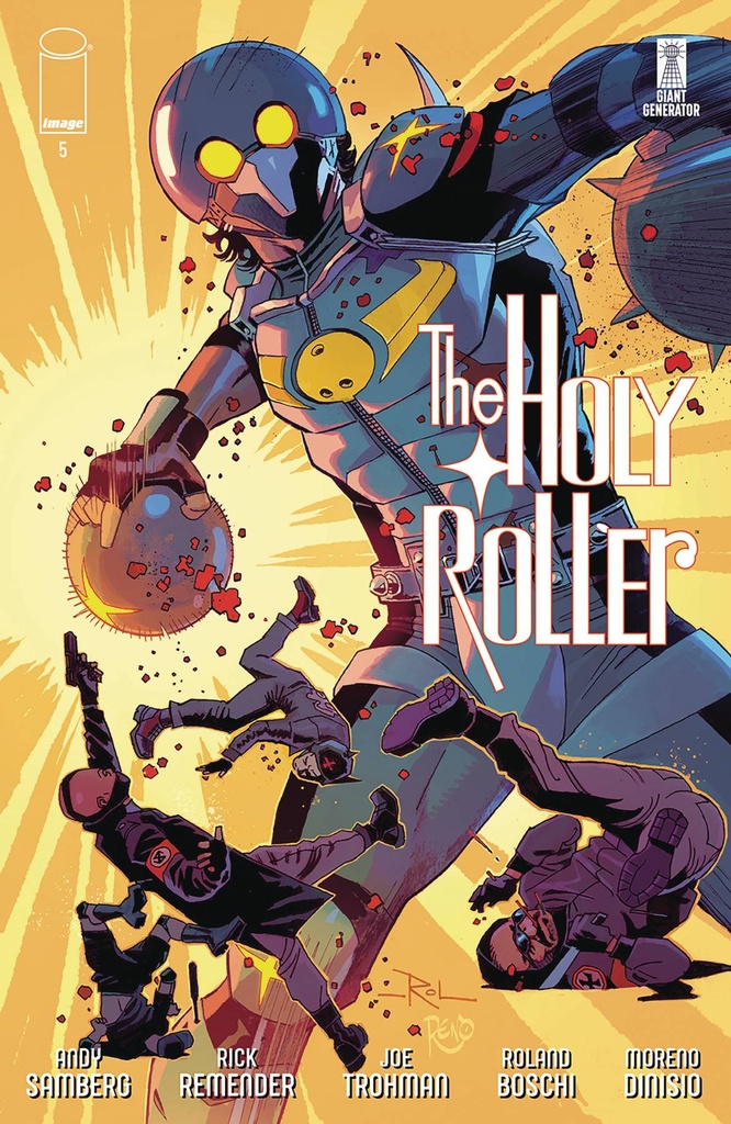 The Holy Roller #5 of 10 (Cover A Roland Boschi & Moreno Dinisio)