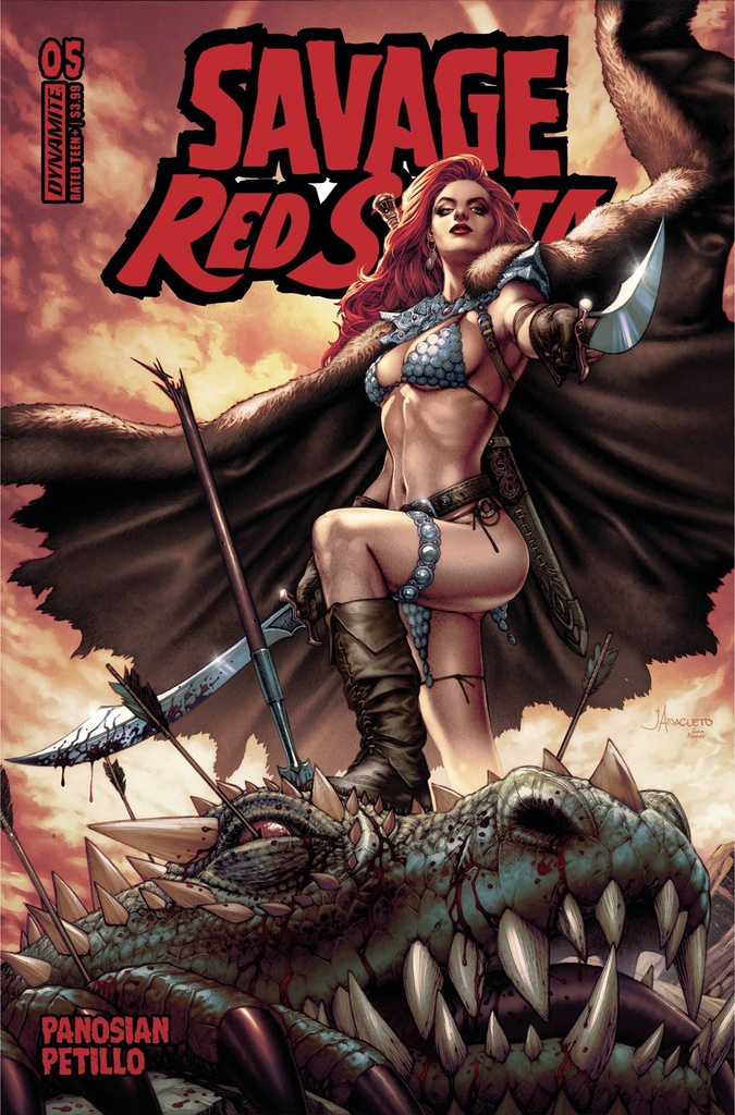 Savage Red Sonja #5 (Cover C Jay Anacleto)