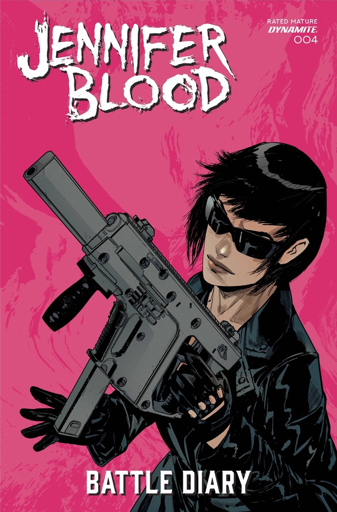 Jennifer Blood: Battle Diary #4 (Cover C Robert Carey)