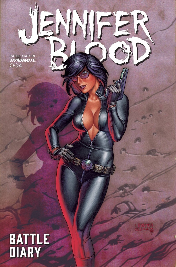 Jennifer Blood: Battle Diary #4 (Cover A Joseph Michael Linsner)