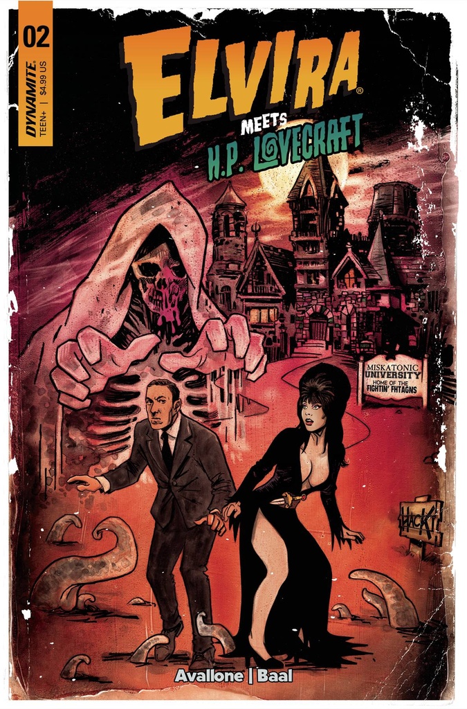 Elvira Meets H.P. Lovecraft #2 (Cover C Robert Hack)