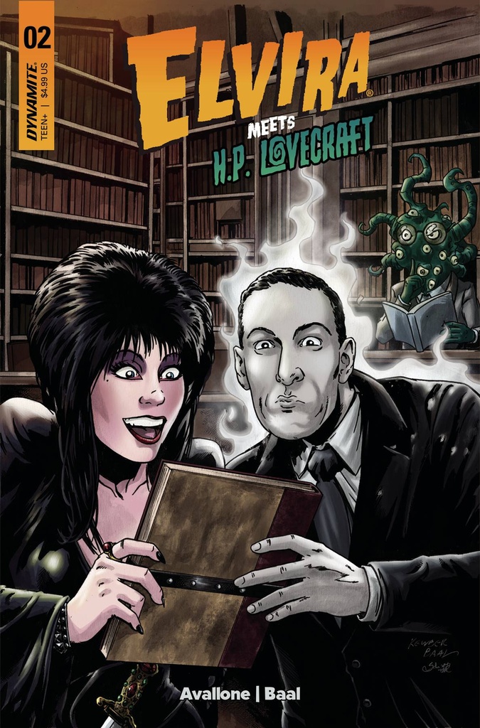 Elvira Meets H.P. Lovecraft #2 (Cover B Kewber Baal)