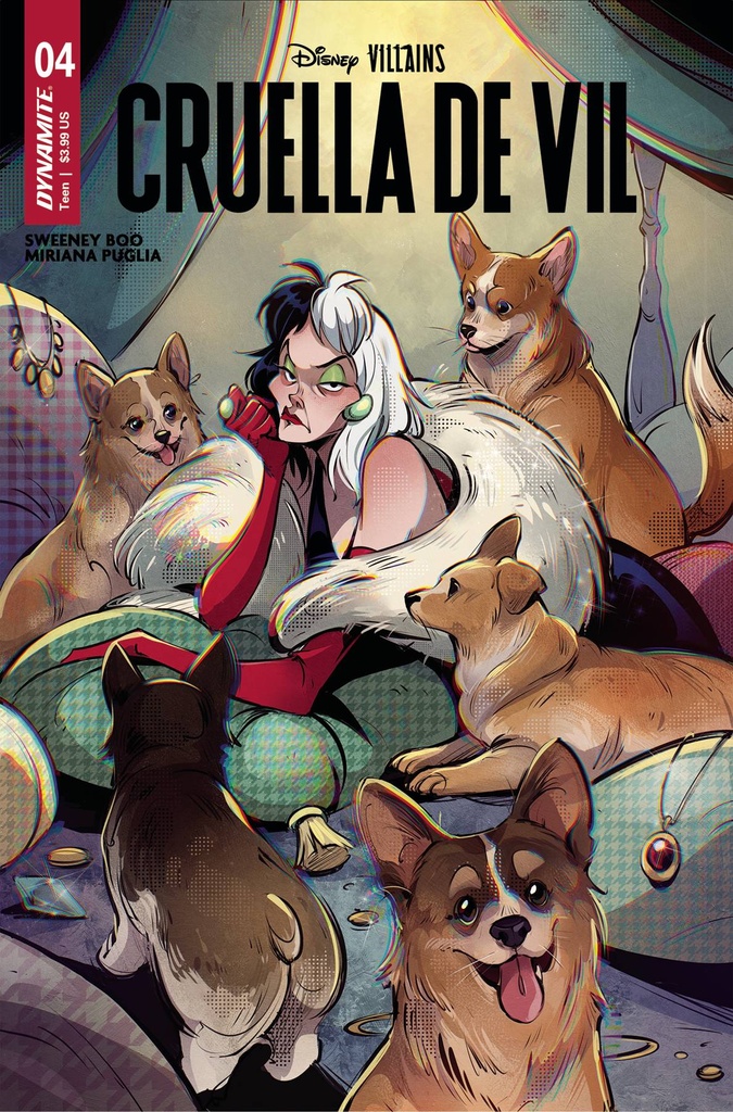 Disney Villains: Cruella de Vil #4 (Cover C Gretel Lusky)