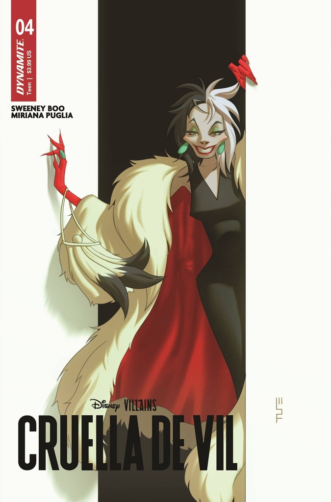 Disney Villains: Cruella de Vil #4 (Cover B Joshua Sway Swaby)