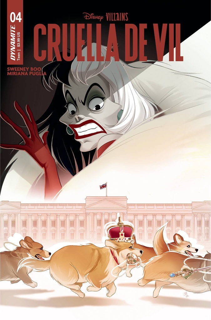 Disney Villains: Cruella de Vil #4 (Cover A Sweeney Boo)