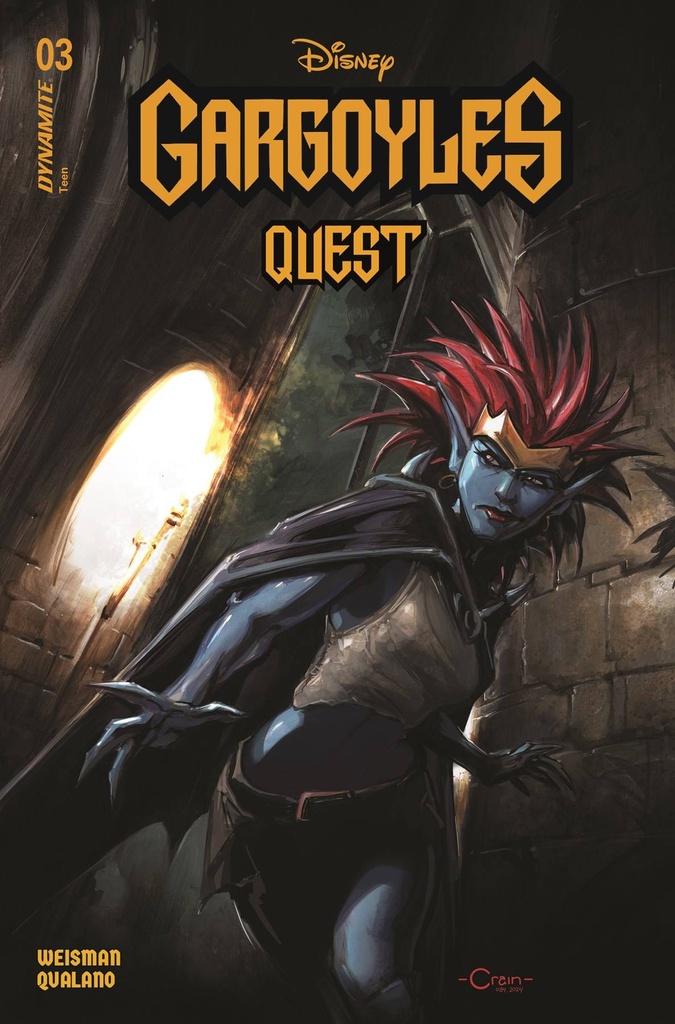 Gargoyles: Quest #3 (Cover A Clayton Crain)