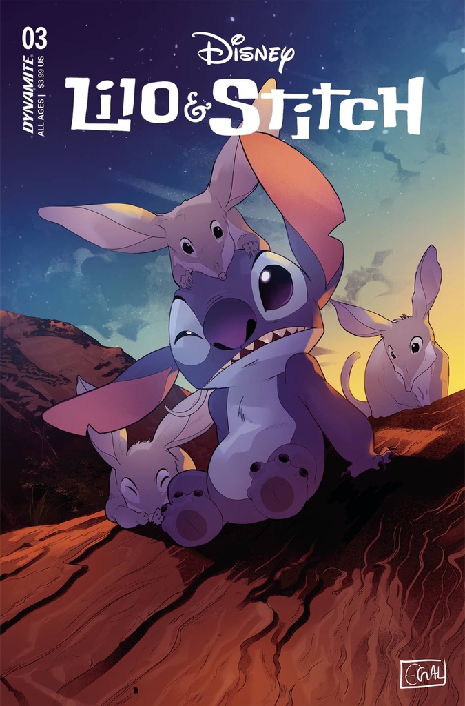 Lilo & Stitch #3 (Cover C Edwin Galmon)