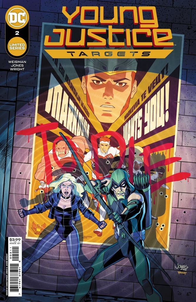 Young Justice: Targets #2 of 6 (Cover A Christopher Jones)