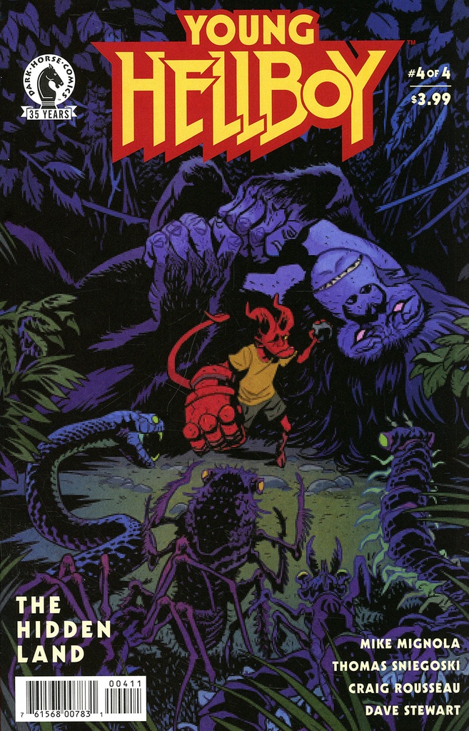 Young Hellboy: The Hidden Land #4 of 4 (Cover A Matt Smith)