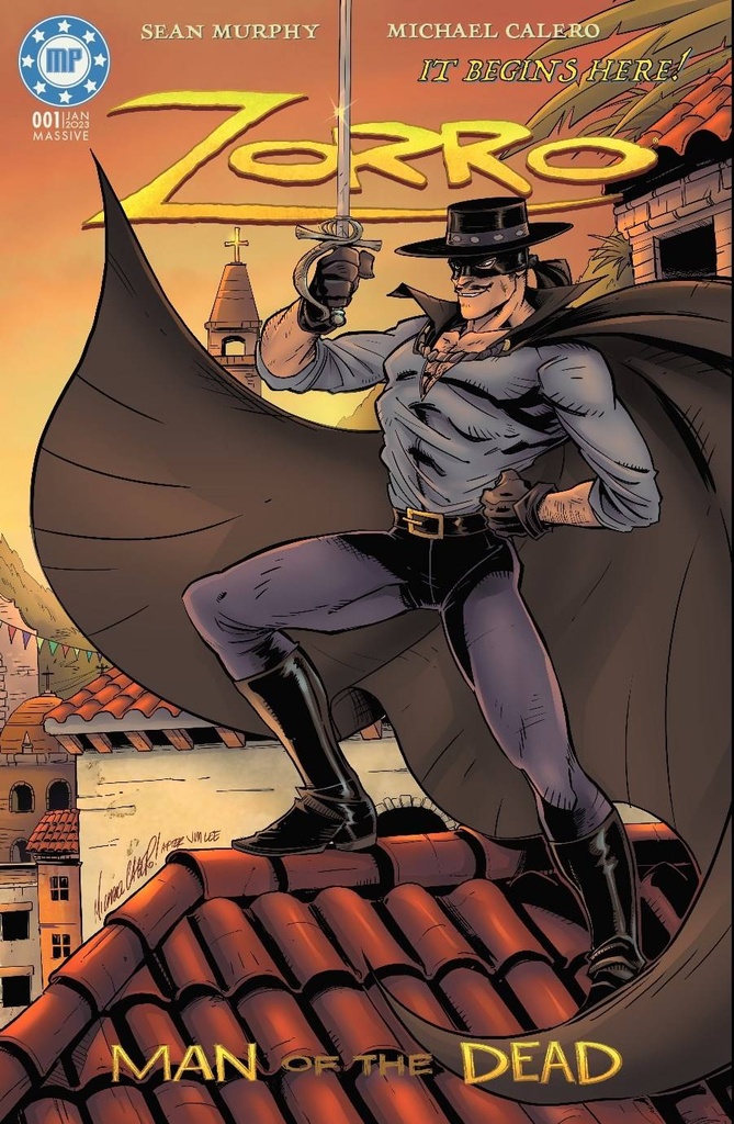 Zorro: Man of the Dead #1 of 4 (Cover D Michael Calero Homage Variant)