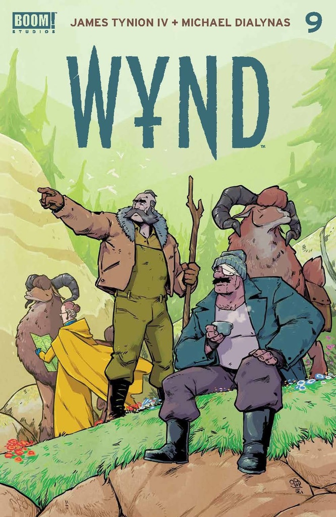 Wynd #9 (Cover A Michael Dialynas)