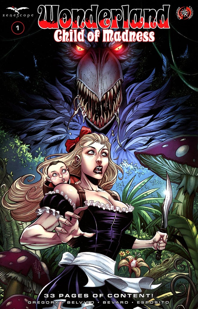 Wonderland: Child of Madness #1 of 3 (Cover B Jordi Tarragona)