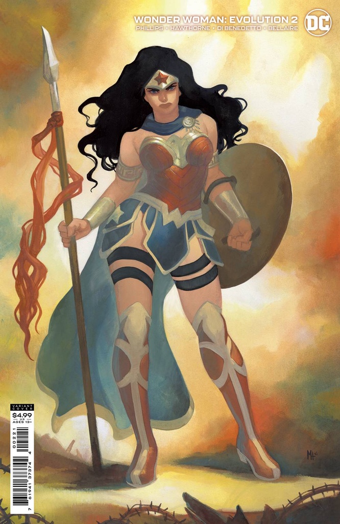 Wonder Woman: Evolution #2 of 8 (Cover B Meghan Hetrick Card Stock Variant)