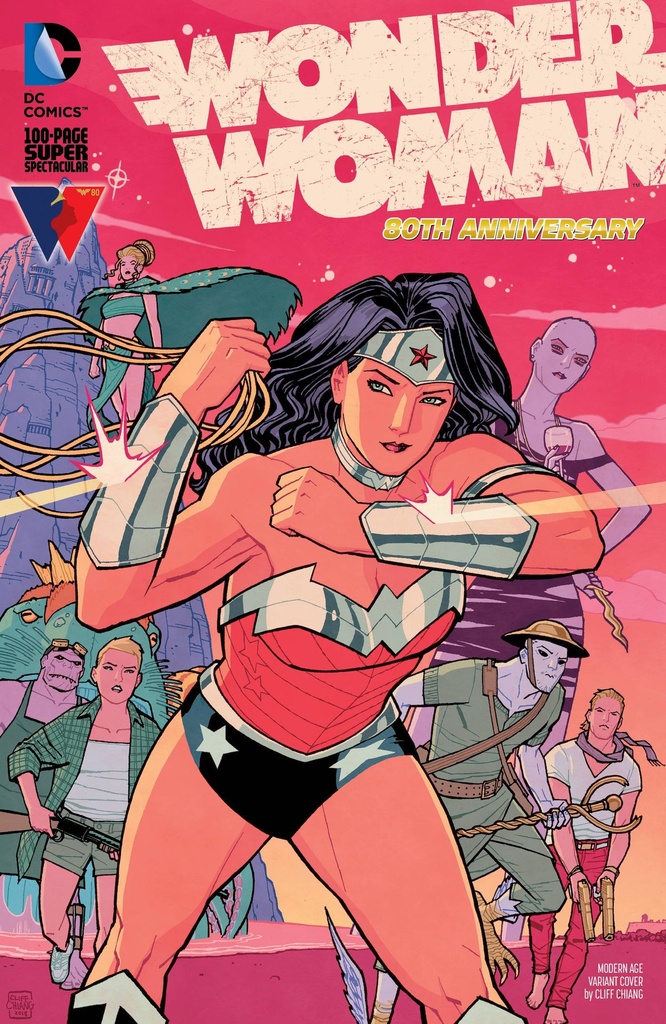 Wonder Woman 80th Anniversary 100 Page Super Spectacular #1 (Variant Cliff Chiang Modern Age Variant)