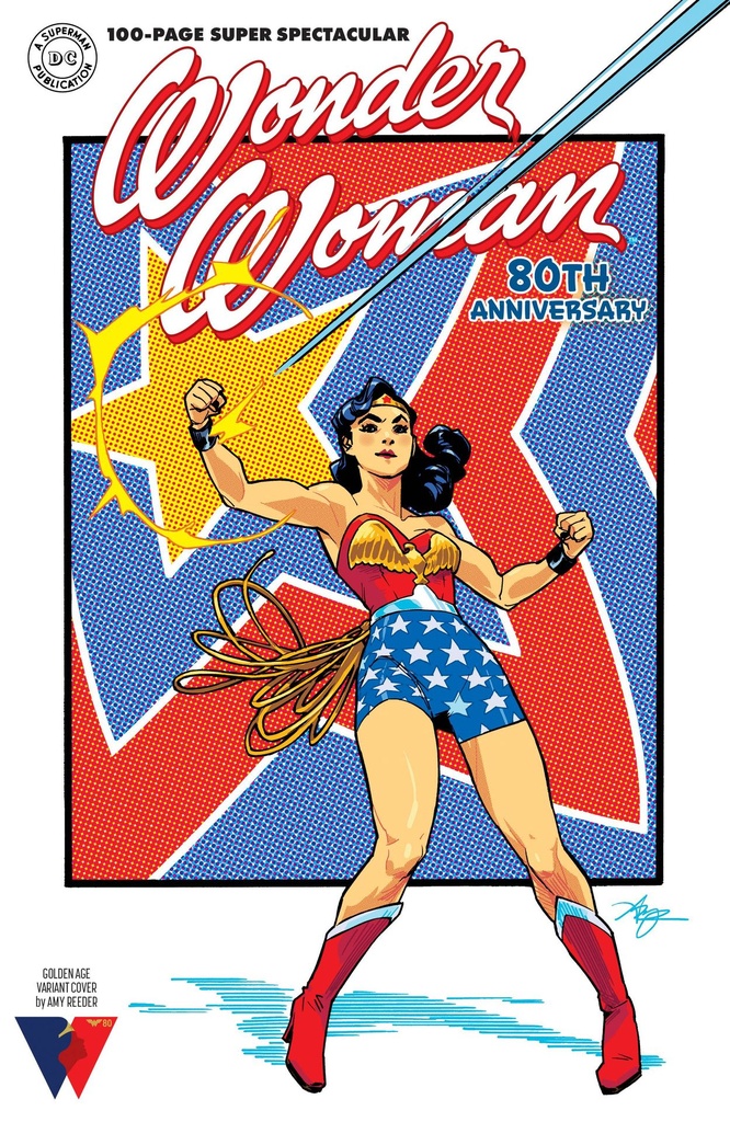 Wonder Woman 80th Anniversary 100 Page Super Spectacular #1 (Variant Amy Reeder Golden Age Variant)