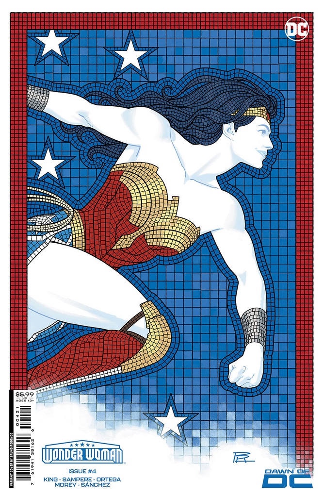 Wonder Woman #4 (Cover B Bruno Redondo Card Stock Variant)