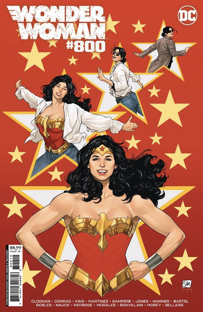 Wonder Woman #800 (2nd Printing Daniel Sampere Variant )