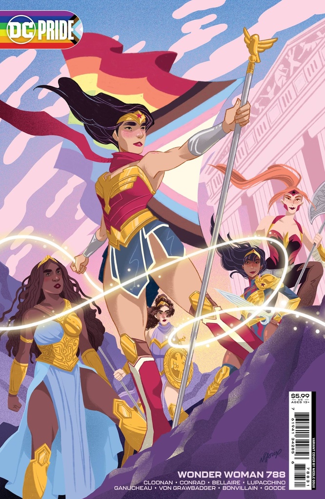 Wonder Woman #788 (Nicole Goux Pride Month Card Stock Variant)