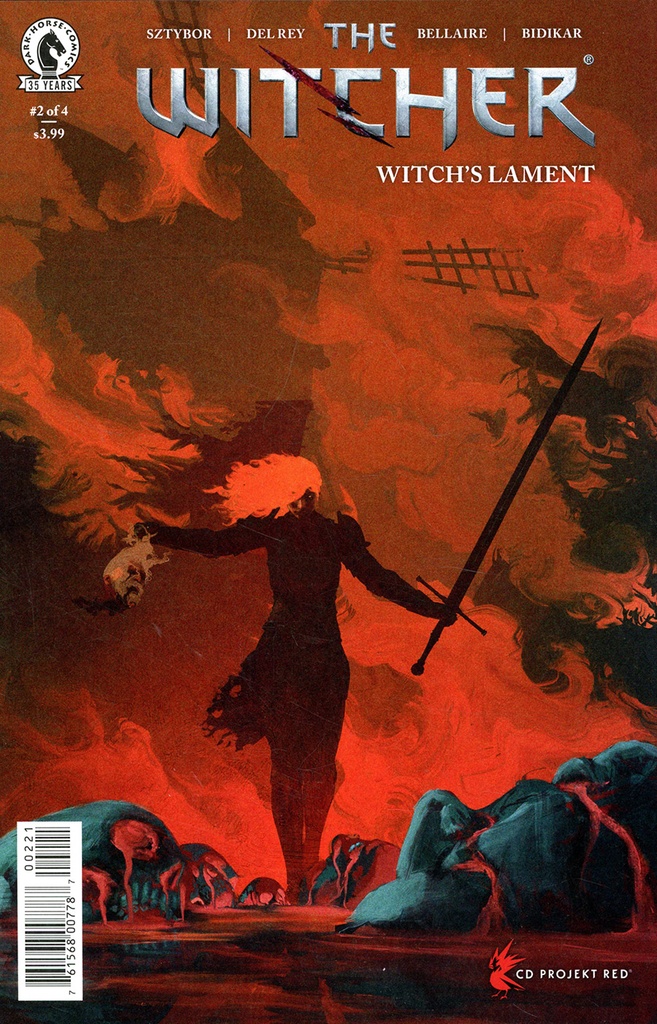 The Witcher: Witch's Lament #2 of 4 (Cover B Anato Finnstark)