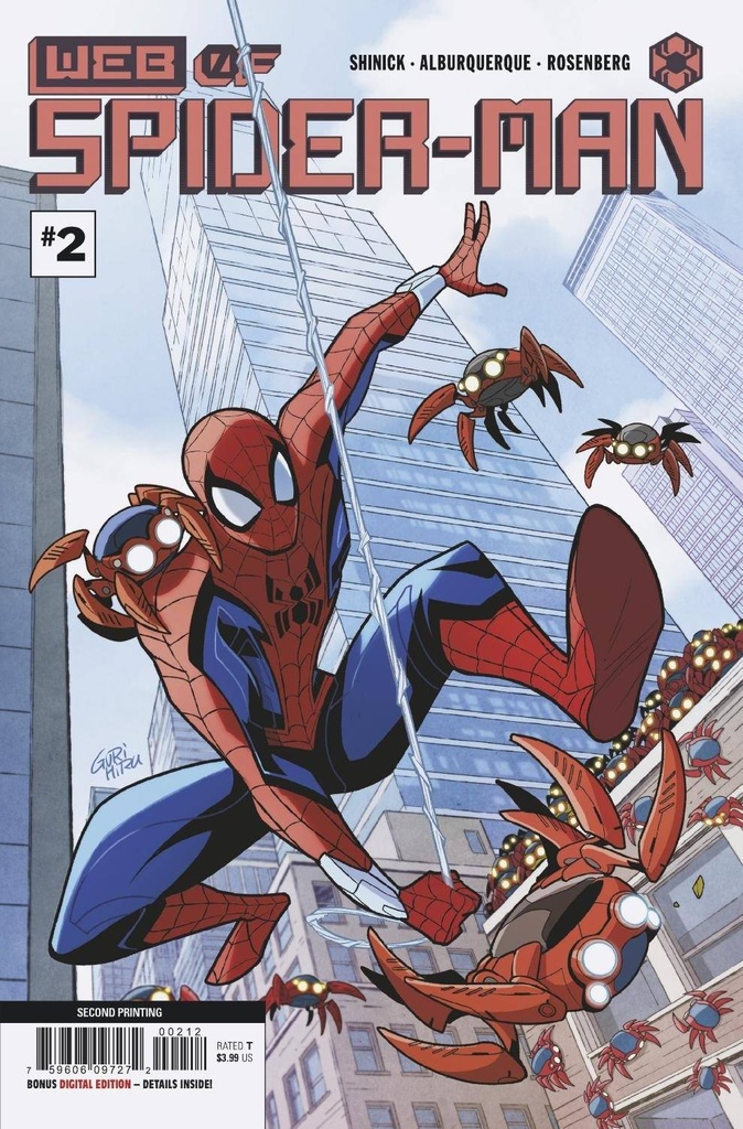 W.E.B. Of Spider-Man #2 of 5 (2nd Printing Gurihiru Variant)