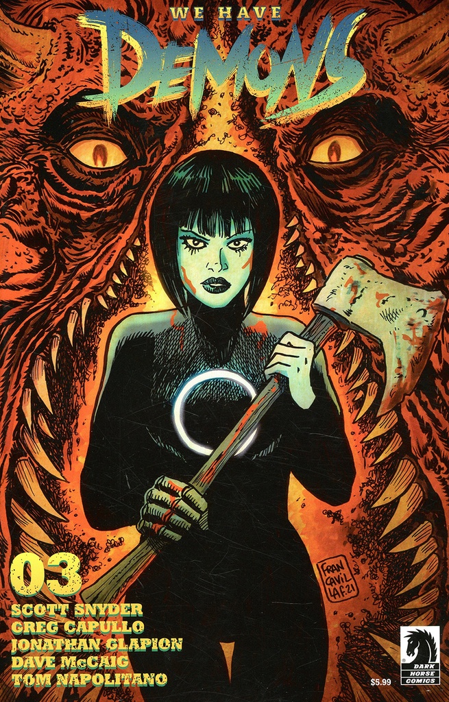 We Have Demons #3 of 3 (Cover B Francesco Francavilla)