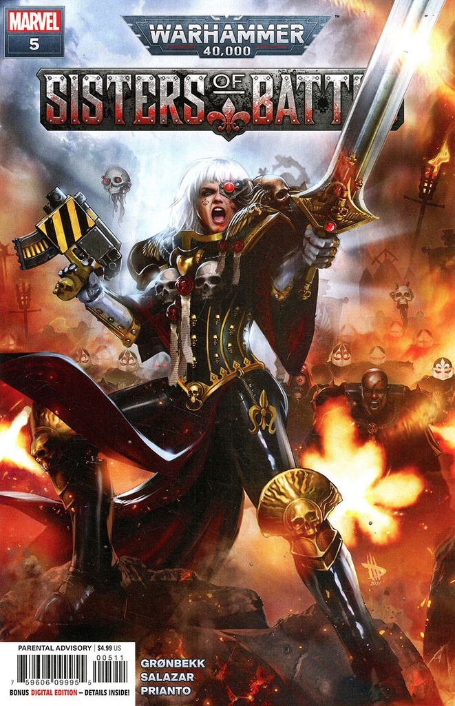 Warhammer 40000: Sisters of Battle #5 of 5