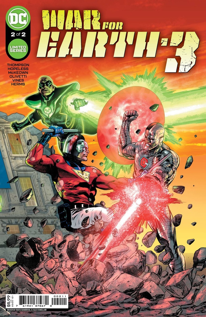 War for Earth-3 #2 (Cover A Rafael Sandoval)