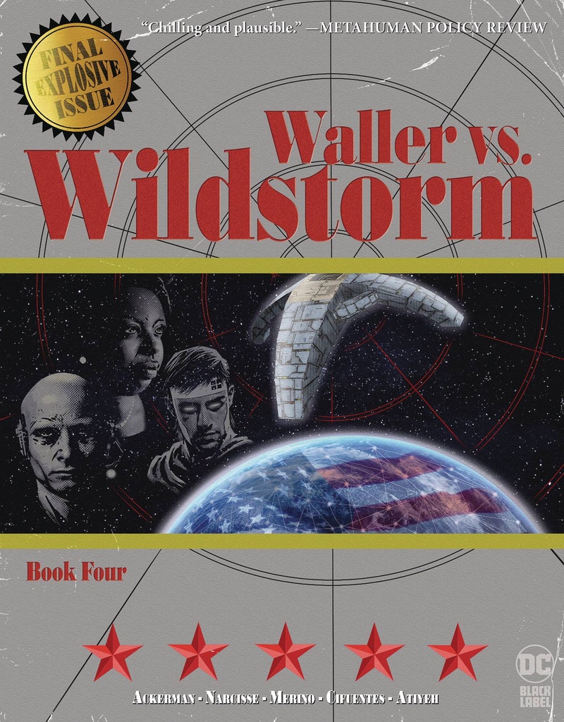 Waller vs. Wildstorm #4 of 4 (Cover A Jorge Fornes)