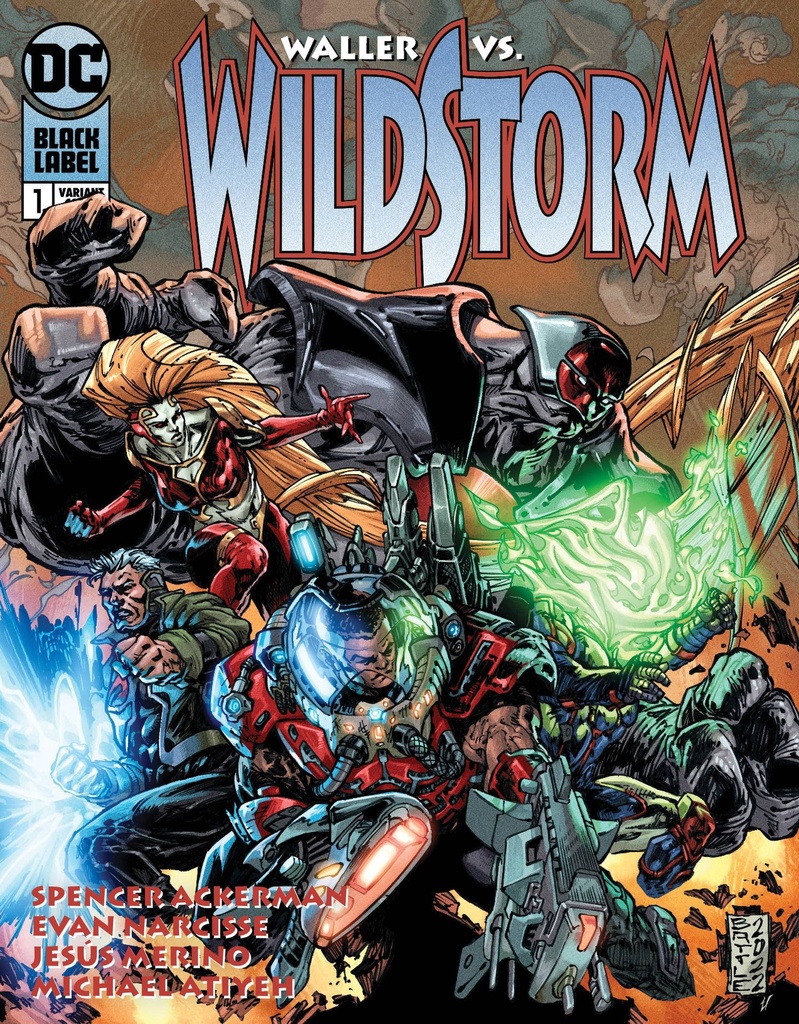 Waller vs. Wildstorm #1 of 4 (Cover B Eric Battle)