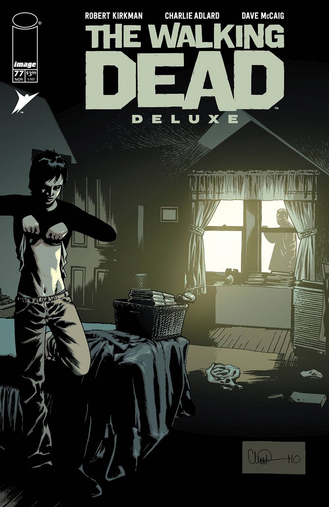 The Walking Dead: Deluxe #77 (Cover B Charlie Adlard & Dave McCaig)