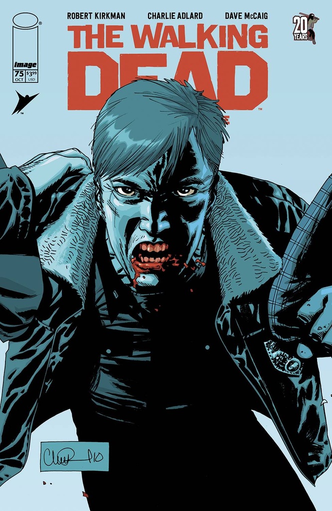 The Walking Dead: Deluxe #75 (Cover B Charlie Adlard & Dave McCaig)