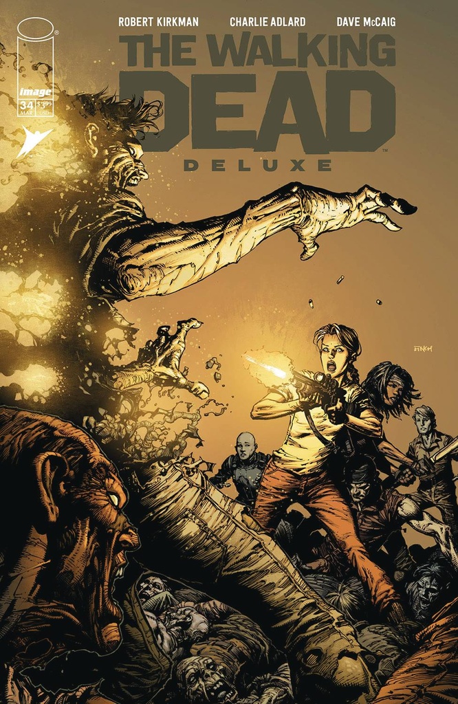 The Walking Dead: Deluxe #34 (Cover A David Finch & Dave McCaig)