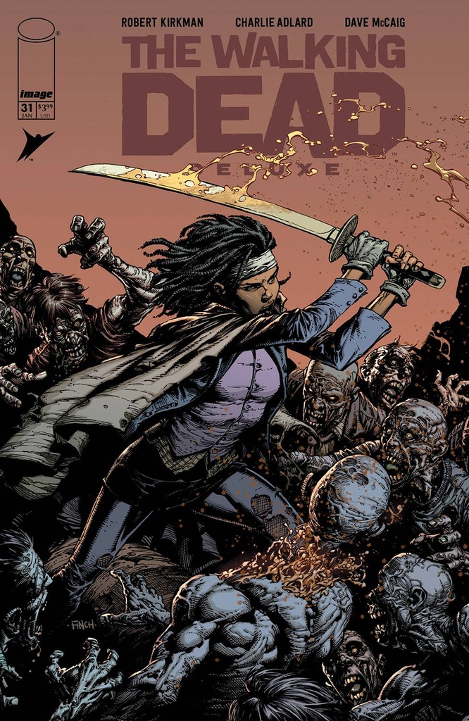 The Walking Dead: Deluxe #31 (Cover A David Finch & Dave McCaig)